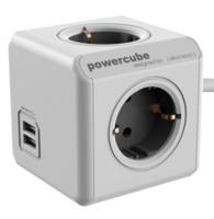 Allocacoc PowerCube extended usb - Stromverteilungseinheit - Wechselstrom 110-24-1