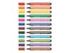 STABILO Trio Scribbi - Filzstift - gemischte Farben - 1.5-2 mm - groß (Packung mit 12)