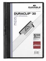 Durable DURACLIP 30, Schwarz, Transparent, PVC, 30 Blätter, A4, 1 Stück(e)-1