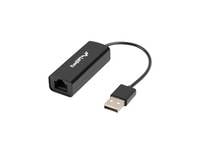 Lanberg NC-0100-01 - Netzwerkadapter - USB 2.010/100 Ethernet - Schwarz