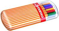 STABILO point 88 - Fineliner - gemischte Farben - 0.4 mm - fein (Packung mit 20)-1