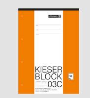Brunnen 1042923, Muster, Orange, Weiß, A4, 50 Blätter, Universal-0