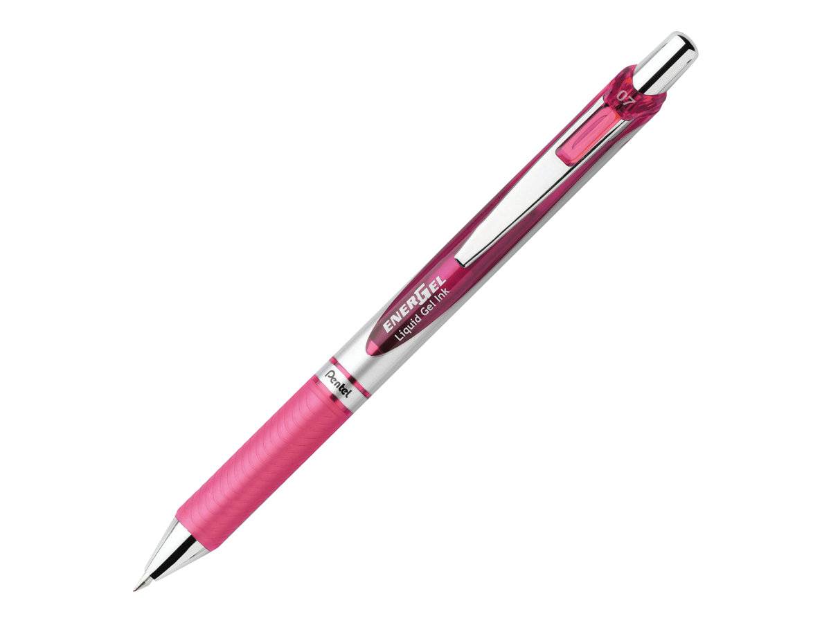 Gelroller EnerGel 0,35mm Druckmechanik pink - Artikel: 303210336-0