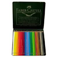 Faber-Castell - Pinsel- und Farbstift-Set - Aquarell (Packung mit 24)-1