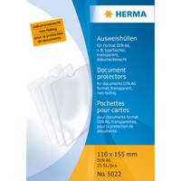 HERMA - Schutzhülle - für A6 - durchsichtig (Packung mit 25)-1