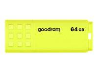 GoodRam UME2 - USB-Flash-Laufwerk - 64 GB - USB 2.0 - Gelb-1