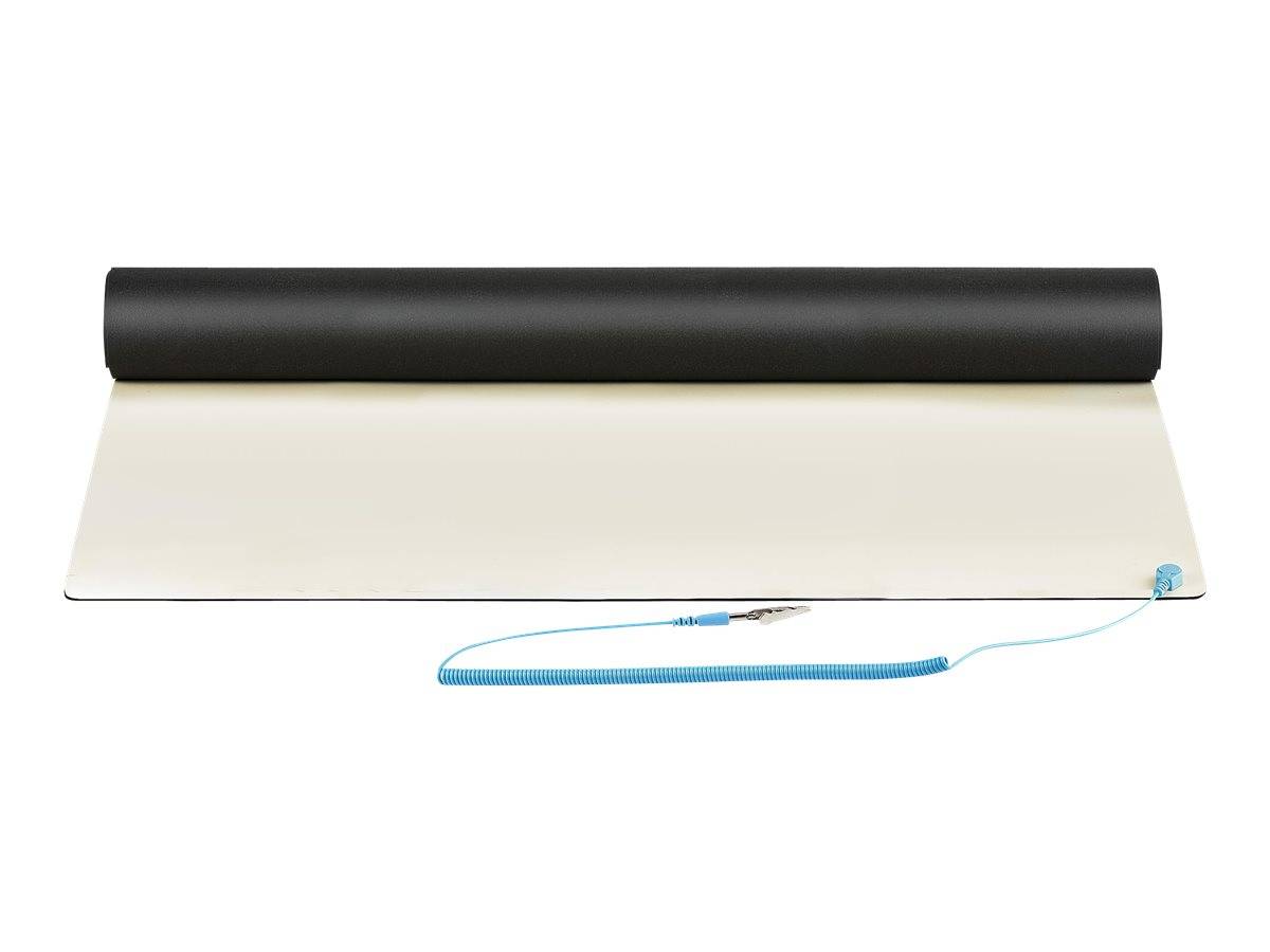 StarTech.com 23x47in Anti Static Mat, ESD Mat for Electronics Repair, Anti Static Desk Mat w/Detachable Grounding Wire,-1