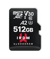 GoodRam IRDM M2AA - Flash-Speicherkarte (SD-Adapter inbegriffen)512 GB - A2 /-0