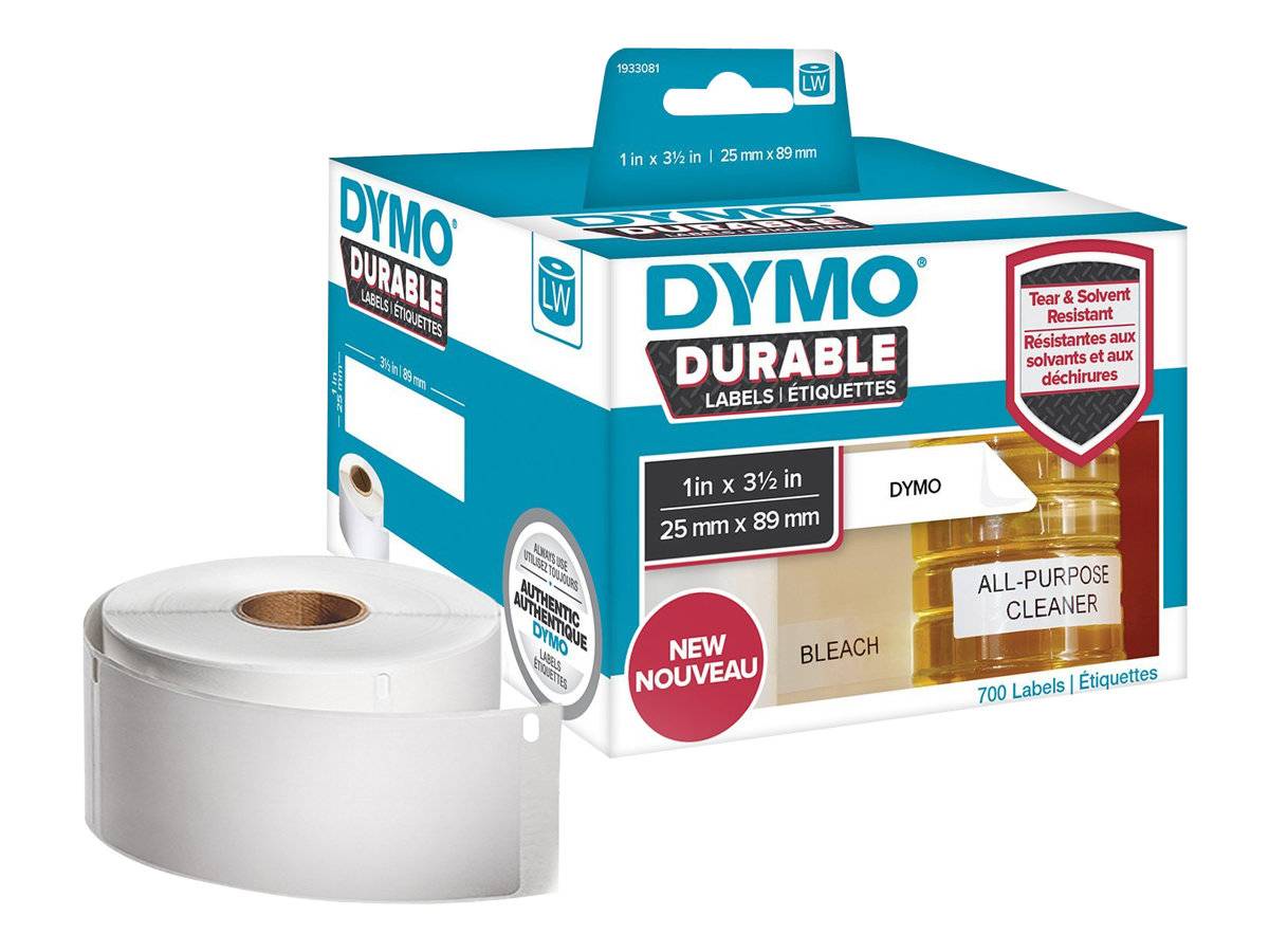 DYMO LabelWriter Address - Klebstoff - weiß - 89 x 25 mm 700 Etikett(en) (2 Rolle(n)-0