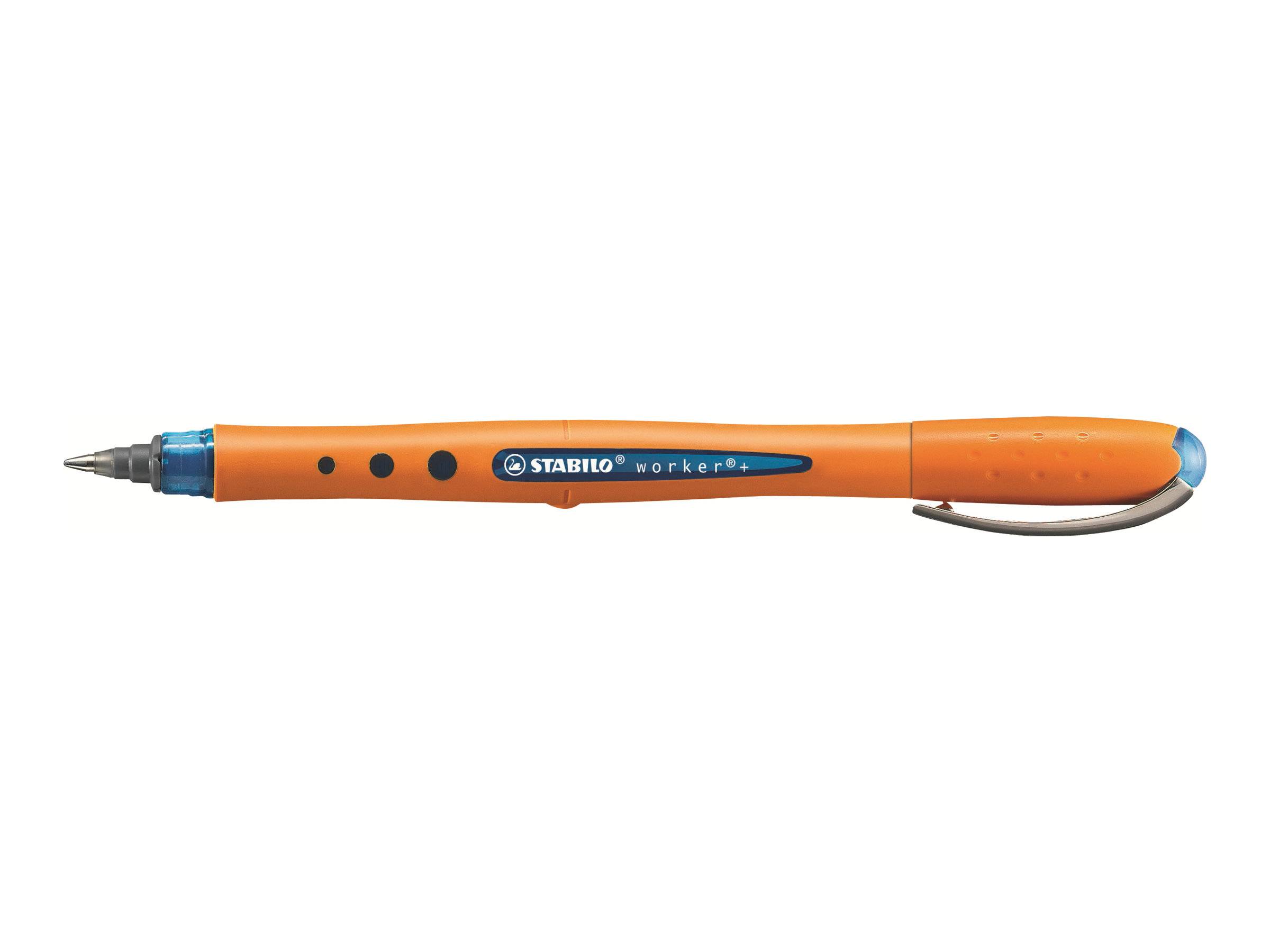 STABILO worker - Tintenroller - Blau - wasserbasierte Tinte-0