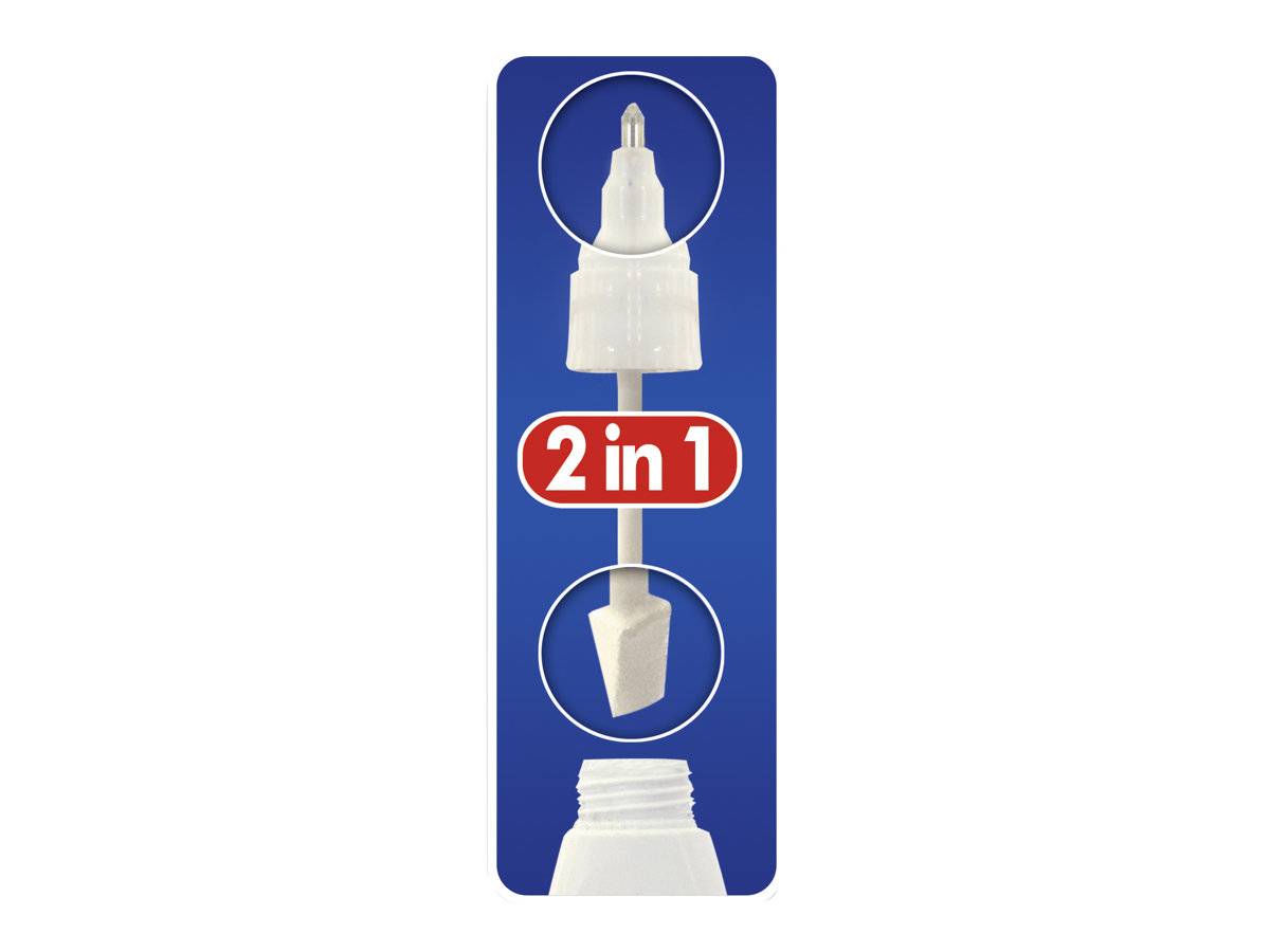 BIC - Tipp-Ex Shake'n Choose - Korrekturflüssigkeit - 15 ml (Packung mit 10)