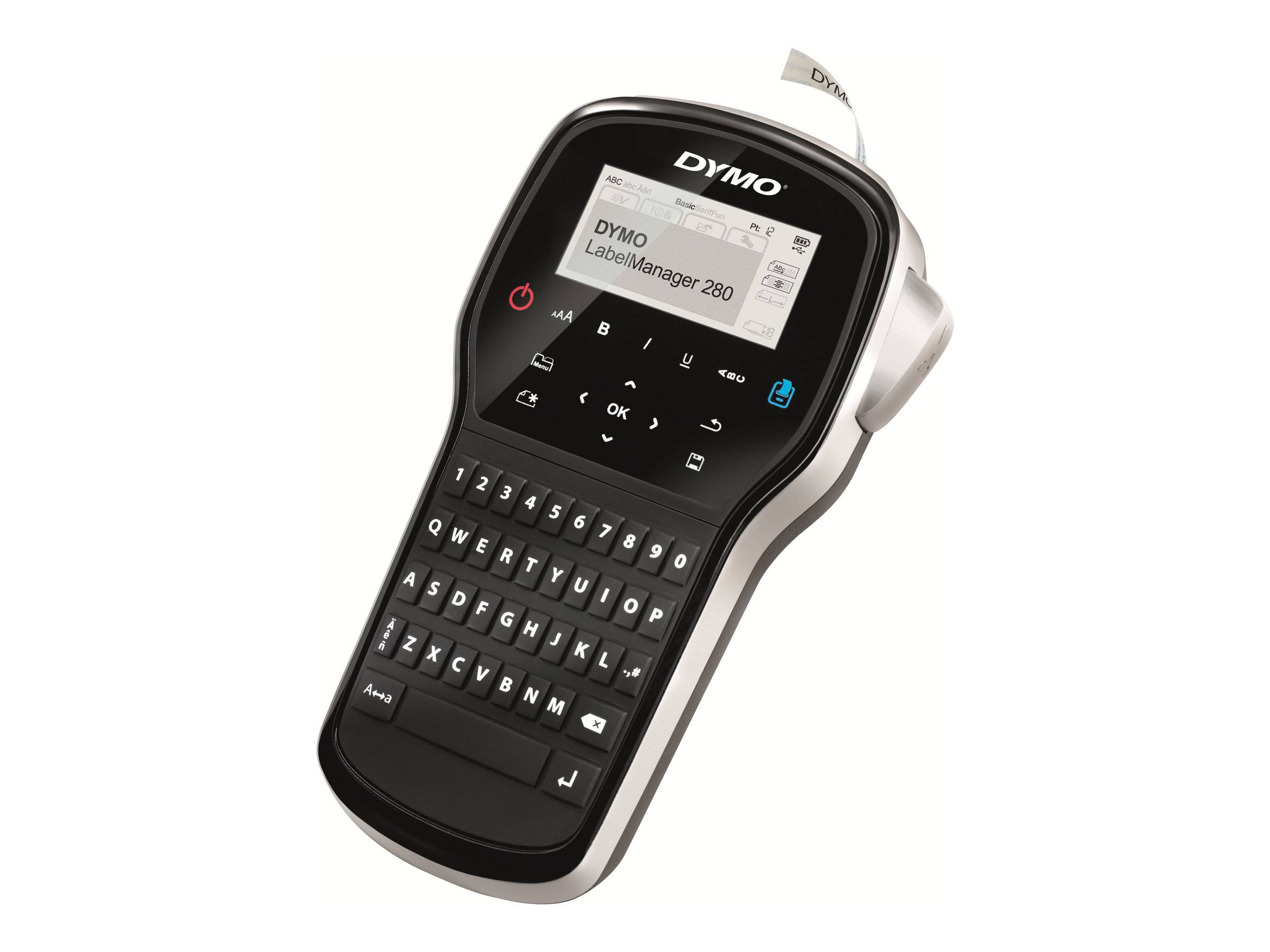 Dymo LabelMANAGER 280 - Beschriftungsgerät - s/w - Thermotransfer - Rolle (1,2 c-4
