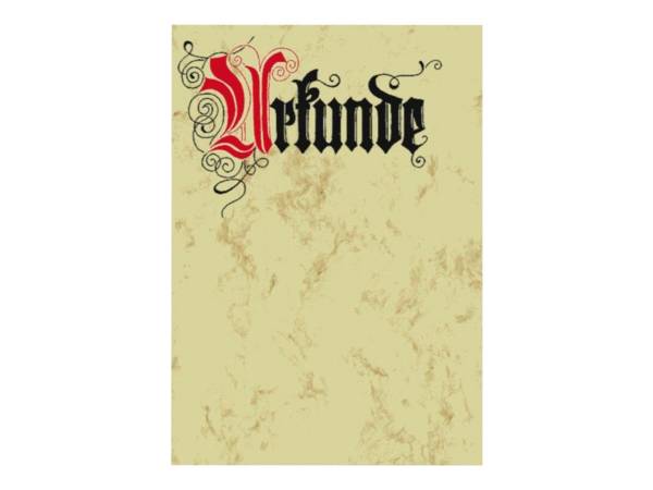 Sigel Design Paper Urkunde Calligraphie - A4 (210 x 297 mm)