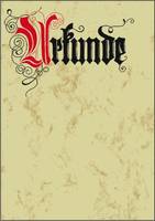 Sigel Design Paper Urkunde Calligraphie - A4 (210 x 297 mm)-1