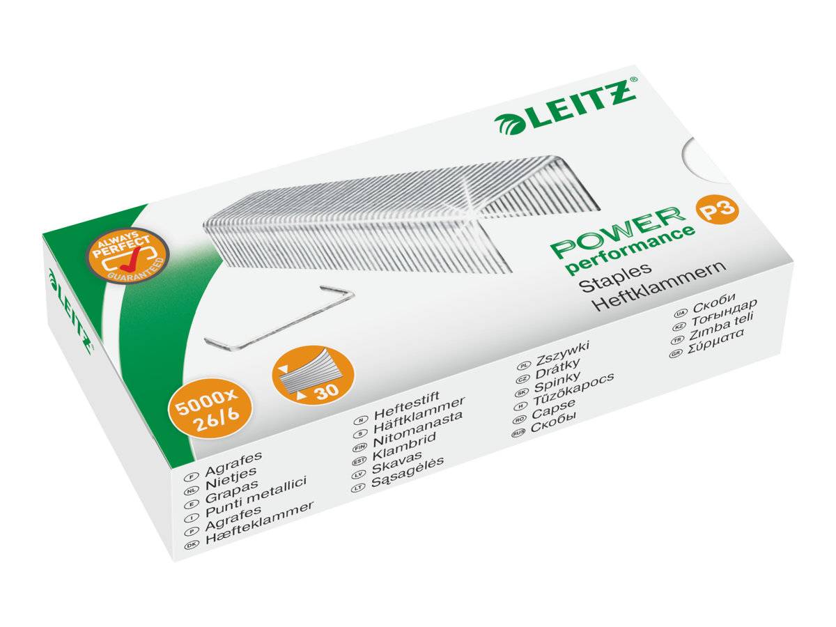 ESSELTE LEITZ - Leitz Power Performance P3 - Heftklammern - 26/6-1
