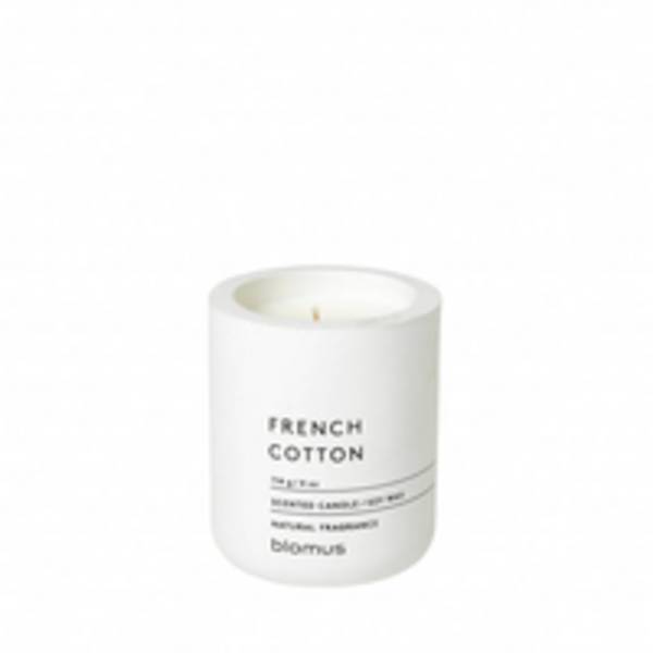 BLOMUS Duftkerze - French cotton - Lily White - M Lassen Sie Ihre Seele baumeln