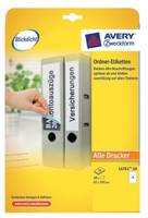 Avery Zweckform L4761 - Hochweiß - 192 x 61 mm 40 Etikett(en) (10 Bogen x 4)-1