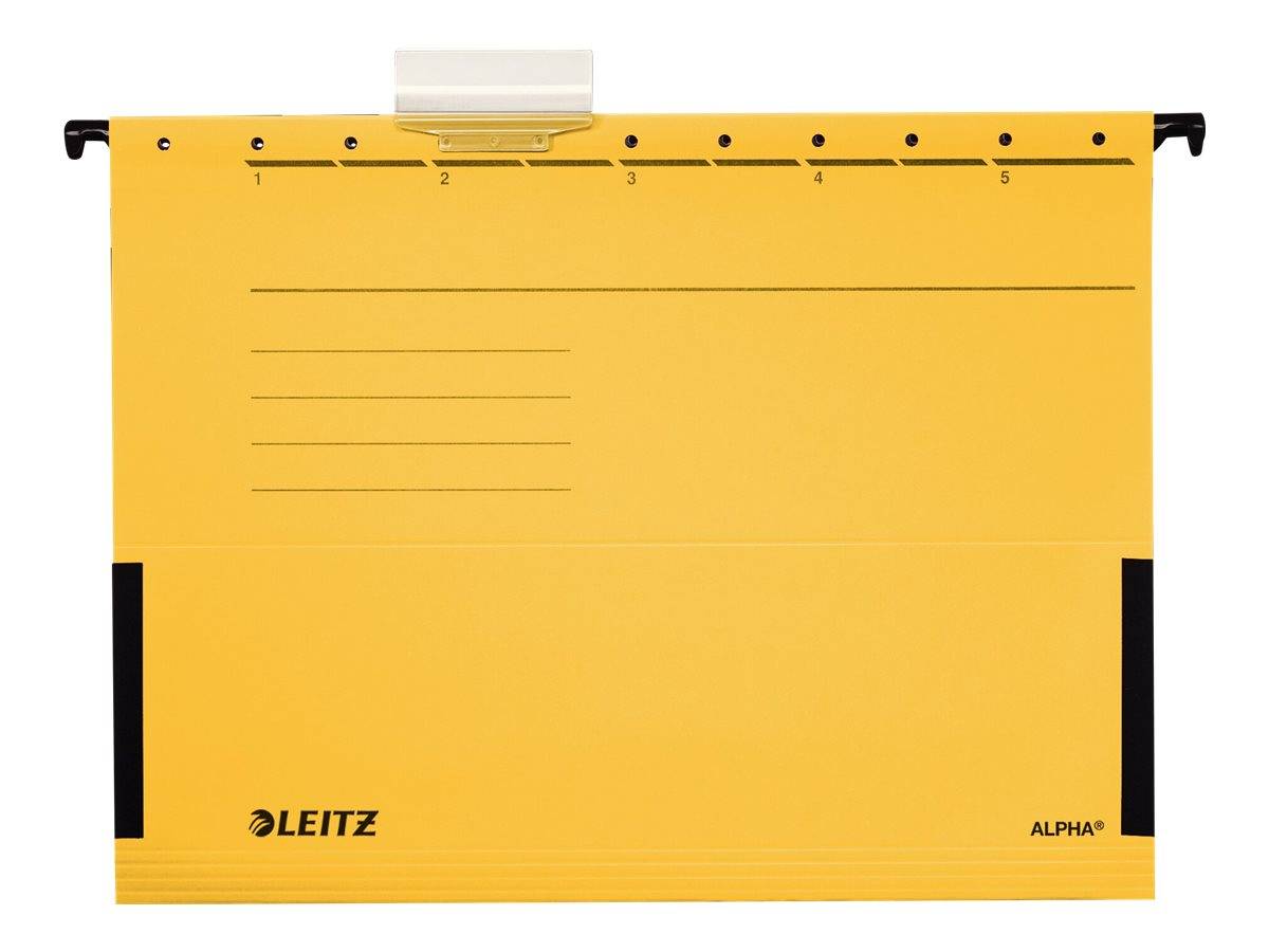 ESSELTE LEITZ - Leitz ALPHA - Hängeregister - für A4 - Gelb-0