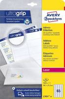 AVERY ZWECKFORM - Avery - Weiß - A4 (210 x 297 mm) 1625 Etikett(en) (25 Bogen x 65)-1