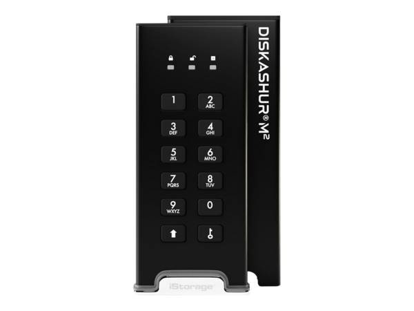 iStorage diskAshur M² - SSD - verschlüsselt - 500 GB - extern (tragbar)