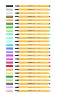STABILO point 88 - Fineliner - gemischte Farben - 0.4 mm - fein (Packung mit 30)-4