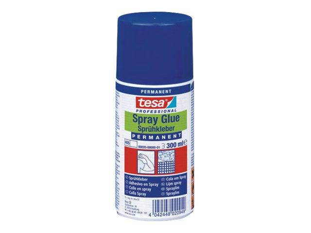 Tesa - Sprühkleber - 300 ml - Pale Cream - Dauerhaft-0