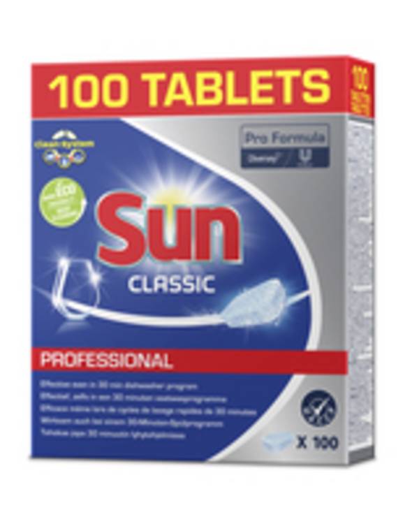 UNILEVER - Sun Pro Formula 8710447466919, Geschirrspülmittel, Tablet, 30 min, Universal, 98 mm, 229 mm