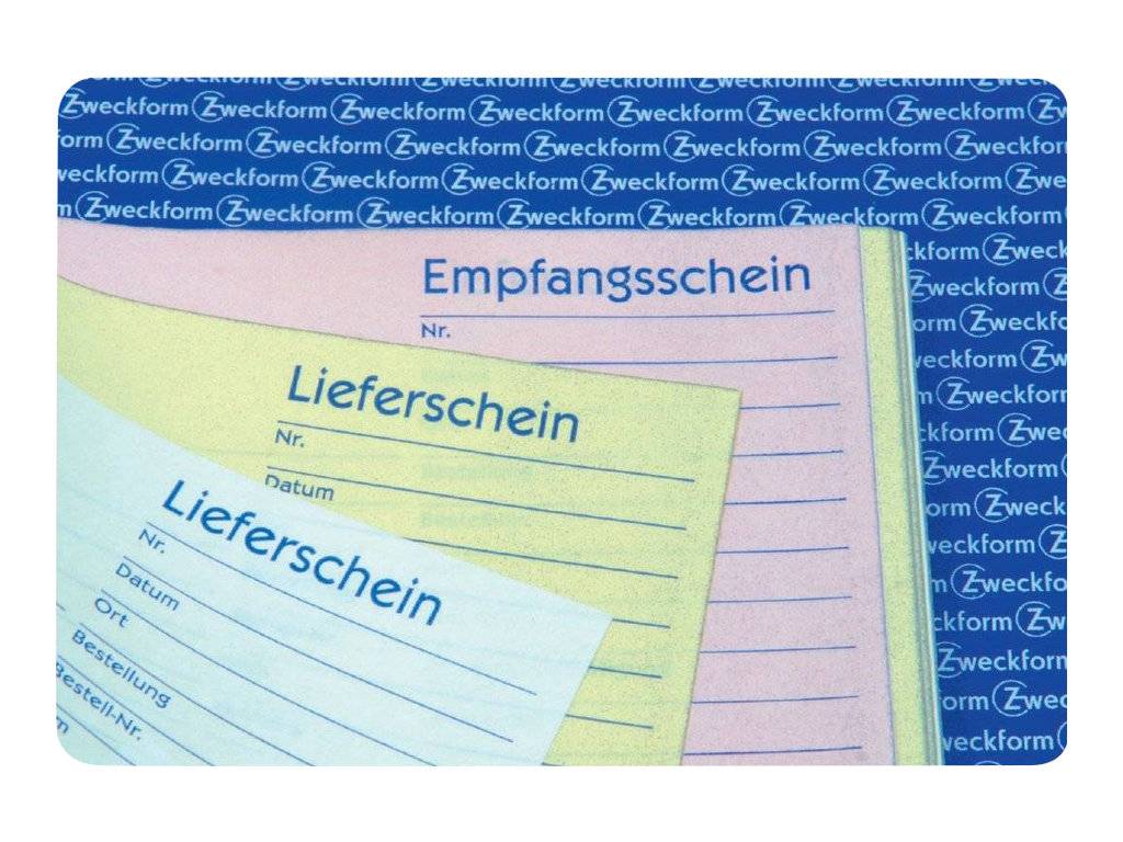 Avery Zweckform - Quittung ohne MwSt. für Kleinunternehmer-2