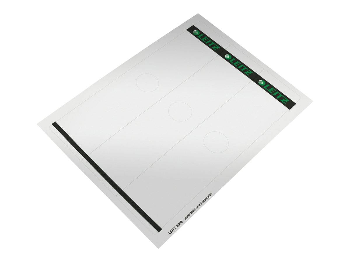 ESSELTE LEITZ - Leitz - Ordneretiketten - Grau (Packung mit 75)-1