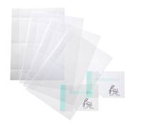 DURABLE CRYSTAL SIGN - 148 x 148 mm 20 Stck. transparente klare Folie-1