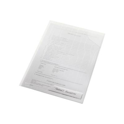 ESSELTE LEITZ - Leitz CombiFile - L-förmiger Ordner - für A4 - Kapazität: 40 Blätter - klar (Packung mit 5)-0