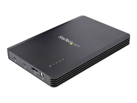 StarTech.com 4 Bay Thunderbolt 3 NVMe Enclosure, For M.2 NVMe Solid State Drives, 1x DisplayPort Video & 2x TB3 Downstre