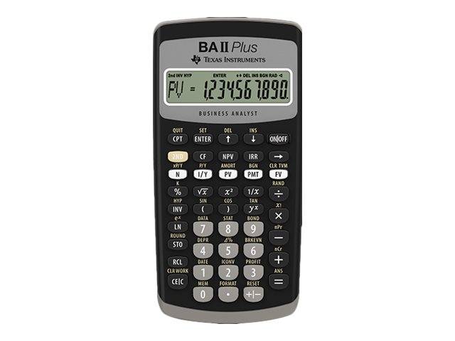TI - Texas Instruments BA II Plus - Finanz-Taschenrechner-0