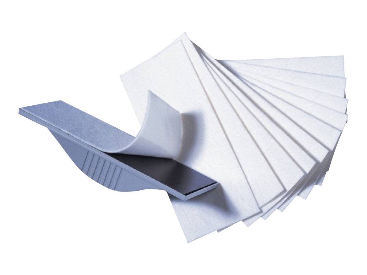 FRANKEN - Ersatz-Löschfilz für Whiteboard - 15 x 6 cm (Packung mit 10)-0