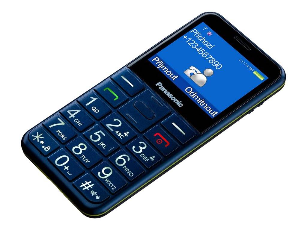 Panasonic KX-TU155 - Feature Phone - Dual-SIM - microSD slot - LCD-Anzeige - 240 x 320 Pixel-2