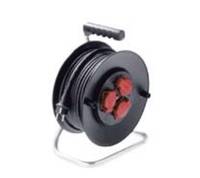 BACHMANN Schutzkontakt-Aufrollkabeltrommel 3fach 230VAC, IP44, 25 m-1