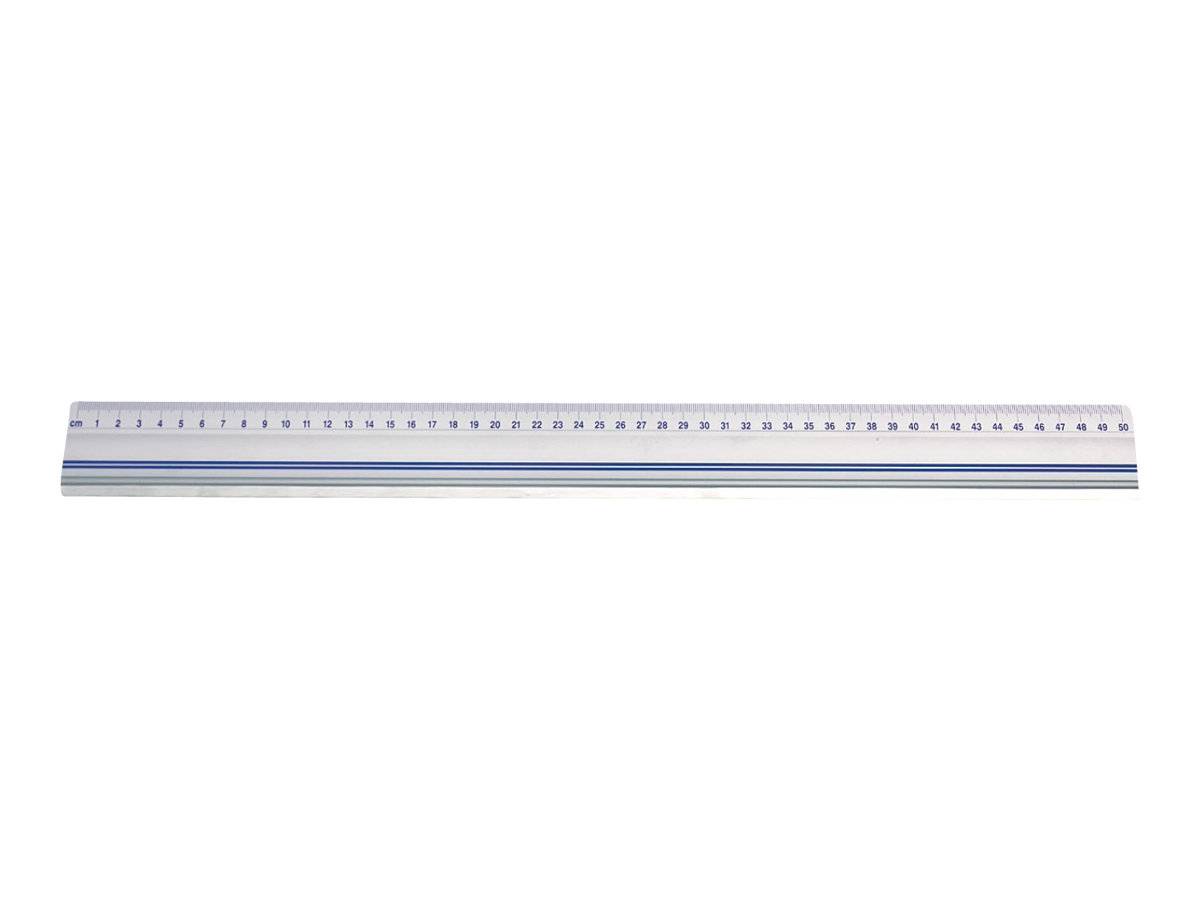 WEDO - Lineal - 50 cm - Silber - Aluminium, Stahl-0