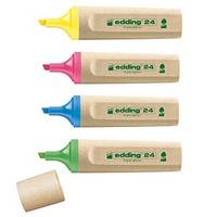edding EcoLine 24 - Textmarker - Hellblau - wasserbasierte Tinte-1
