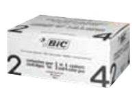 BIC 4 Colours - Nachfüllpatrone - Schwarz - 0.4 mm - Mittel (Packung mit 50)-1