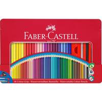 Faber-Castell Colour GRIP - Farbstift - nicht dauerhaft - ausgewählte leuchtende Farben (Packung mit 48)-1