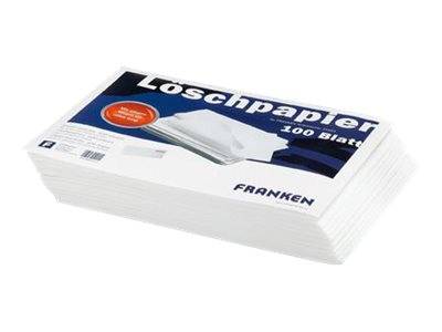 FRANKEN - Whiteboard-Reinigungspapier (Packung mit 100)-0