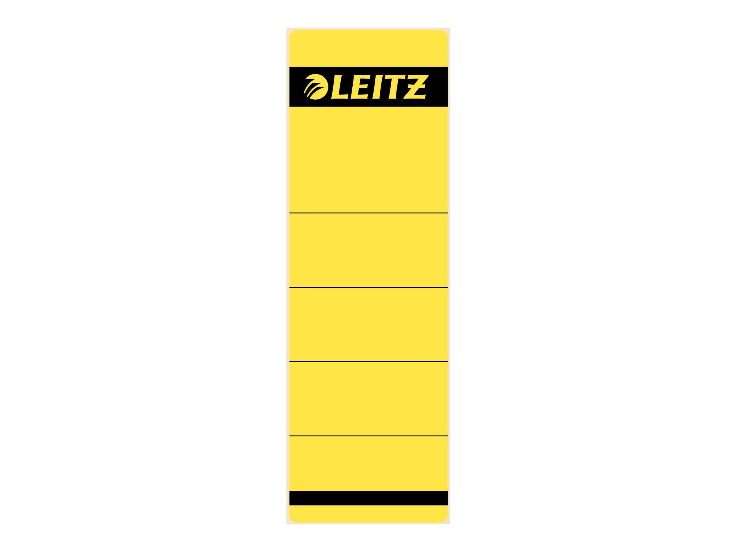 ESSELTE LEITZ - Leitz - Ordneretiketten - Gelb (Packung mit 10)-0