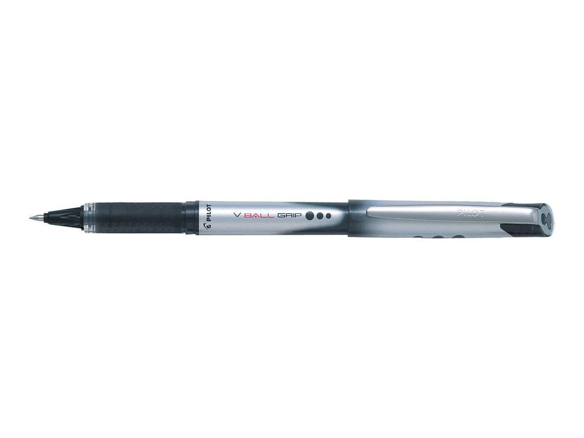 PILOT PEN - Pilot V Ball Grip - Tintenroller - Schwarz - 0.7 mm-0