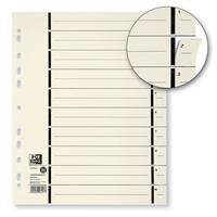 Elba Trennblatt ELBA - Trennelement - 10 Teile - vorgedruckt: 1-10 1554273 DIN A4 230 g/m² 1 St.-1