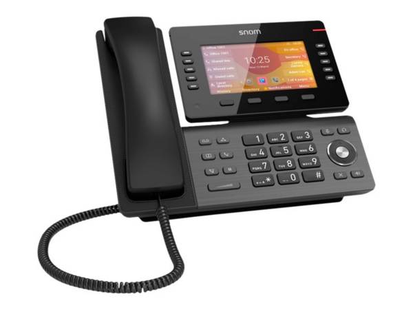 snom D865 - VoIP-Telefon - mit Bluetooth-Schnittstelle mit Rufnummernanzeige