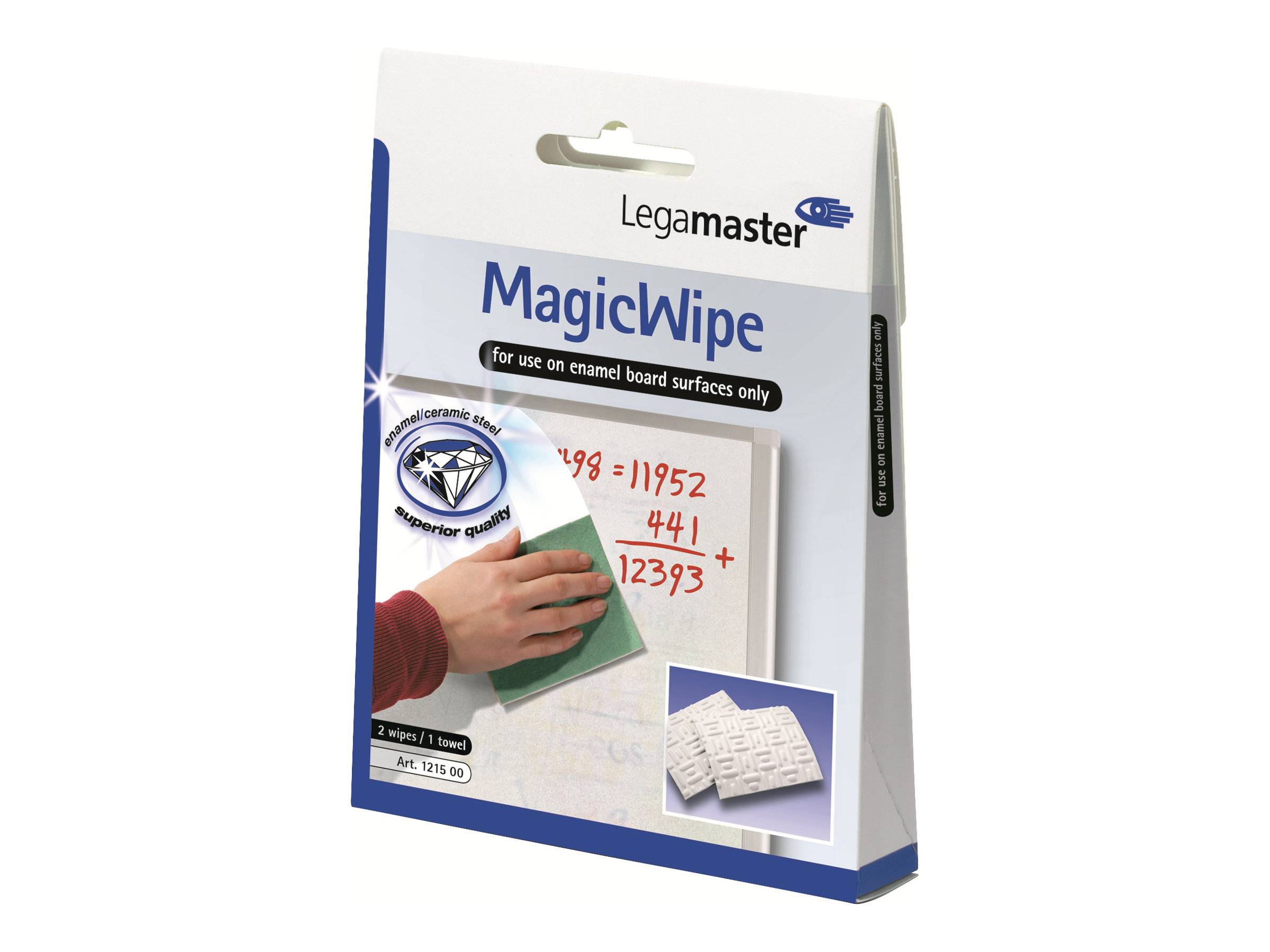 Reinigungstuch MagicWipe 13x10cm weiß 2 St./Pack. - Artikel: 154424700-1
