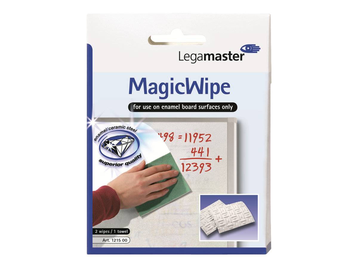 Reinigungstuch MagicWipe 13x10cm weiß 2 St./Pack. - Artikel: 154424700-2