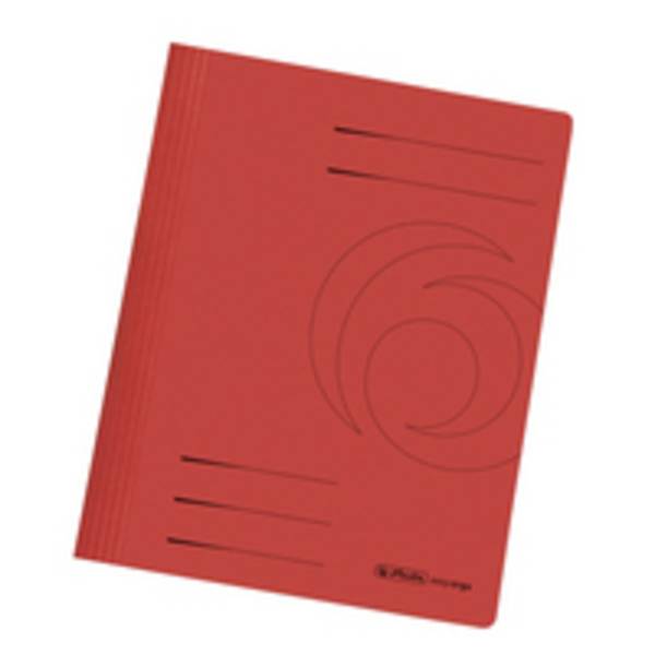 Herlitz 11034295, Manila-Ordner, A4, Karton, Rot, 1 Stück(e)