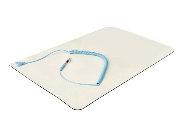 StarTech.com 11x18in Anti Static Mat, ESD Mat for Electronics Repair, Anti Static Desk Mat w/Detachable Grounding Wire,