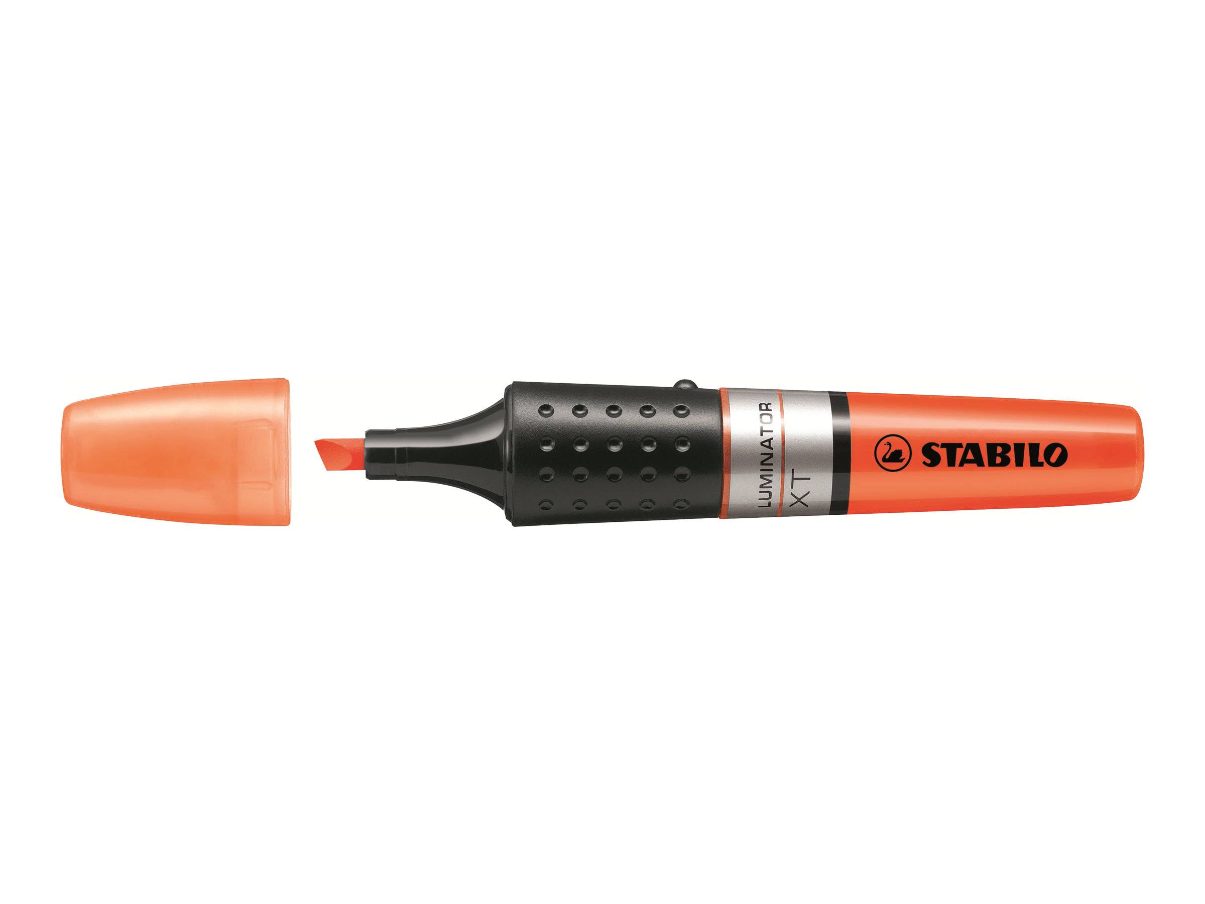 Textmarker Luminator 2+5mm Keilspitze orange-1